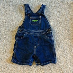 Jean overall shorts for 6-9 month old